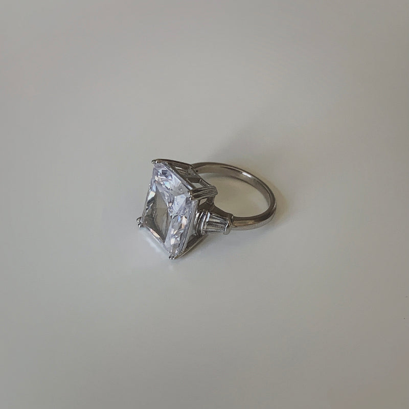 Silverglass Ring