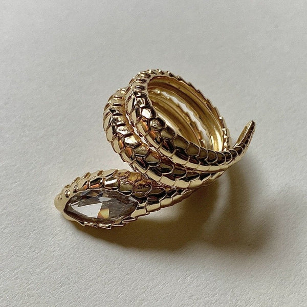 Kiara Snake Diamond Ring